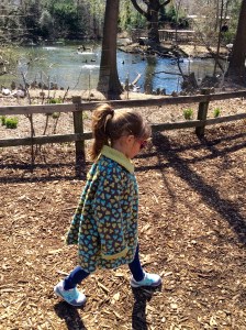 Strolling in the springtime